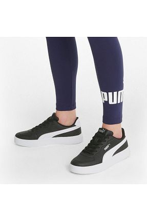 کفش پیاده روی مشکی زنانه میکروفیبر Puma - کد 764546159