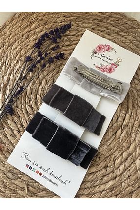 گیره سر طوسی زنانه ARDEN HOBİ TASARIM - کد 764784772