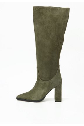چکمه سبز زنانه جیر Gizzelli shoes - کد 764823828