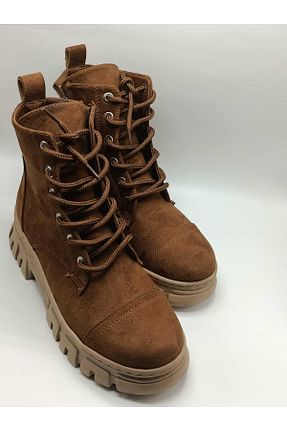 بوت / نیم بوت قهوه ای زنانه چرم مصنوعی only my store - کد 765271262