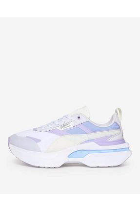 کفش اسنیکر سفید زنانه بند دار Puma - کد 765198238