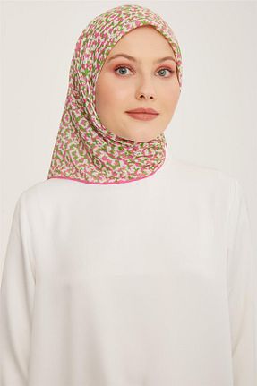روسری سفید پلی استر Armine - کد 761634811