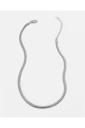 گردنبند نقره سفید زنانه 925 عیار MEKS JEWELS - کد 765392894