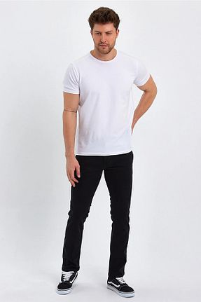 شلوار مشکی مردانه پنبه - الاستین Rodi Jeans - کد 765724013