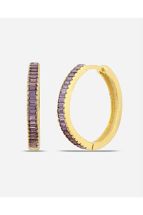 گوشواره نقره طلائی زنانه 925 عیار MEKS JEWELS - کد 766890425