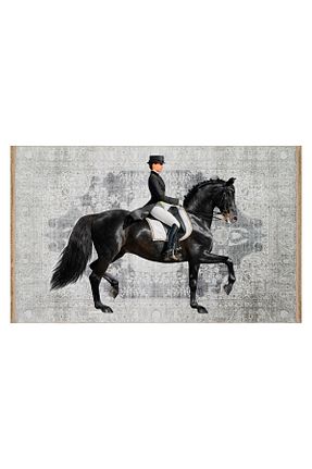 فرش رنگی قابل شستشو Rugs Modern Halı - کد 766148257
