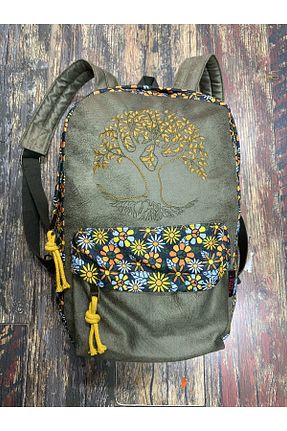 کوله پشتی خاکی زنانه سایز متوسط Street Bag - کد 759278203
