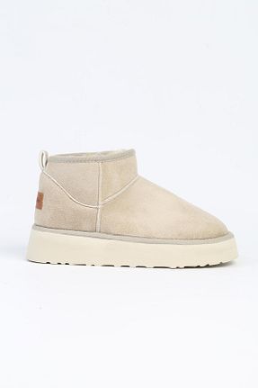 بوت / نیم بوت بژ زنانه جیر Pierre Cardin - کد 766777473