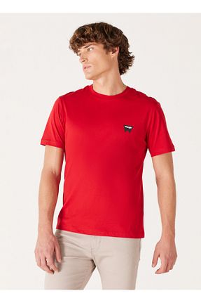 تیشرت قرمز مردانه رگولار Wrangler - کد 766840749