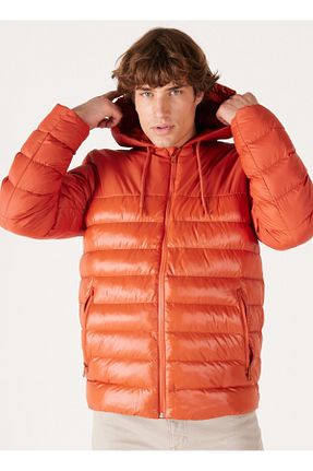 کاپشن نارنجی مردانه رگولار Wrangler - کد 766883800
