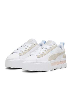 کفش اسنیکر سفید زنانه بند دار Puma - کد 758062052