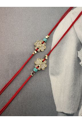 دستبند جواهر قرمز زنانه سنگ طبیعی Hazeran accessories - کد 764592564