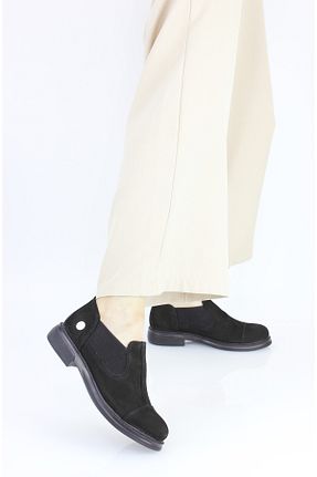 کفش کژوال مشکی زنانه چرم خالص Mammamia - کد 764854930