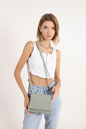 کیف دوشی سبز زنانه چرم مصنوعی GÜLÇEM butik - کد 90260929
