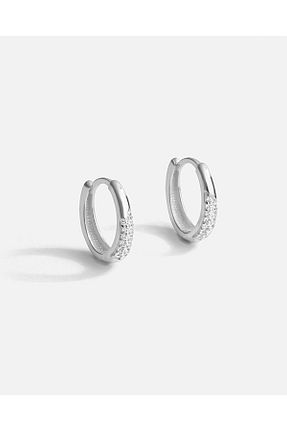 گوشواره نقره سفید زنانه 925 عیار MEKS JEWELS - کد 766505424
