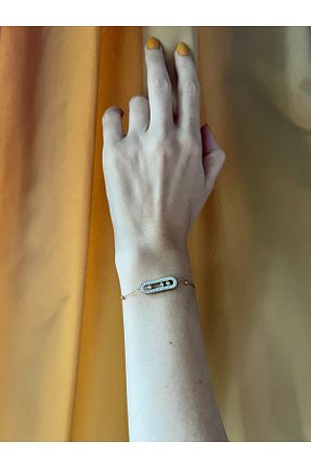 دستبند استیل (فولاد) طلائی زنانه استیل (فولاد) Venüs Accessory - کد 765439139