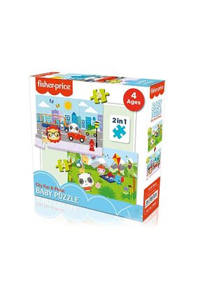پازل بچه گانه Karton Fisher Price - کد 366469693