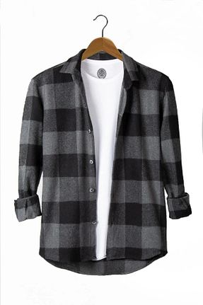 پیراهن بژ مردانه اسلیم فیت LEYEL Moda - کد 765514701