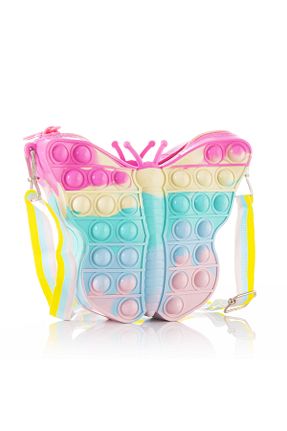 کیف دوشی صورتی بچه گانه Allbags - کد 765742329