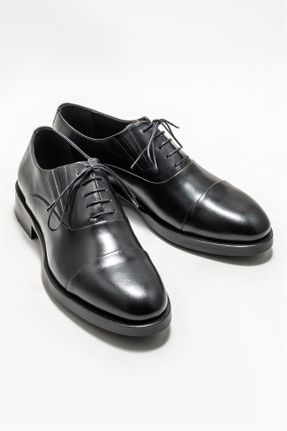 کفش کلاسیک مشکی مردانه پاشنه کوتاه ( 4 - 1 cm ) کد 765860441