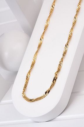 گردنبند طلا طلائی زنانه 22 عیار güneyler altın - کد 765934826