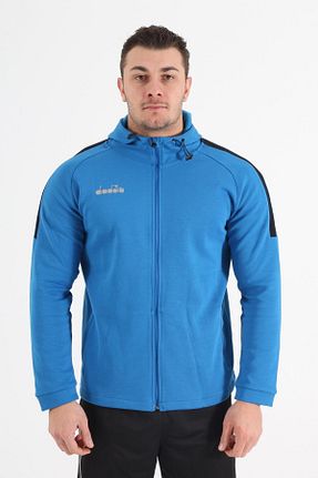 سوئیشرت اسپرت سرمه ای زنانه رگولار Diadora - کد 766871430