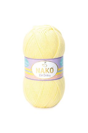نخ بافندگی زرد Nako - کد 48397679