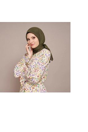 روسری خاکی 100 x 100 Sinem - کد 766253683