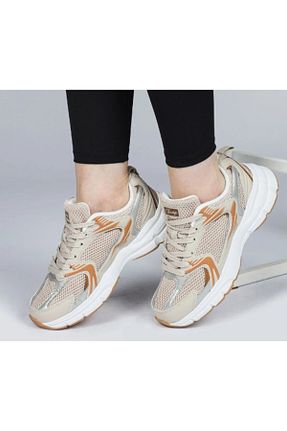 کفش پیاده روی طوسی زنانه پارچه ای Jump - کد 766254430