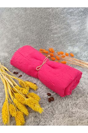 شال صورتی زنانه پنبه ای BEFGROUP - کد 766385288