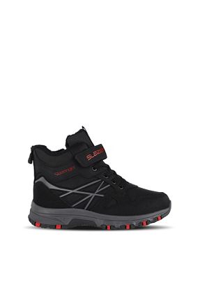 بوت / نیم بوت مشکی بچه گانه چرم مصنوعی Slazenger - کد 766550304