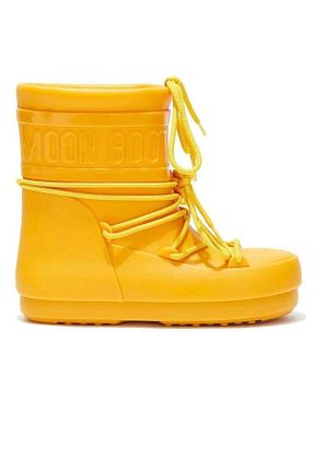 بوت / نیم بوت زرد زنانه پاشنه تخت Moon Boot - کد 453782447