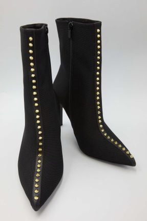 کفش پاشنه بلند کلاسیک مشکی زنانه پاشنه ساده پاشنه کوتاه ( 4 - 1 cm ) کد 764900198