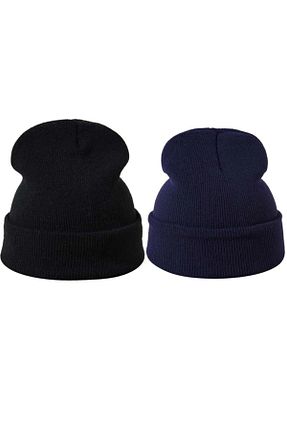 کلاه پشمی مشکی زنانه اکریلیک QUATEX - کد 764973569