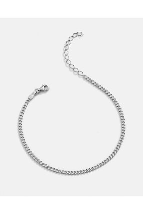 خلخال نقره سفید زنانه MEKS JEWELS - کد 765392063