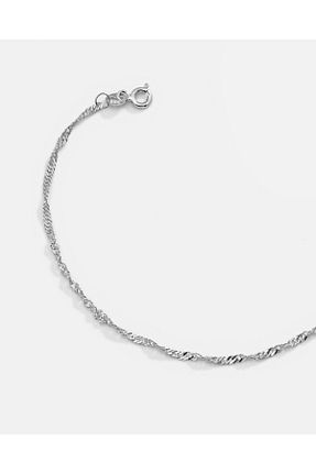 خلخال نقره سفید زنانه MEKS JEWELS - کد 765734415
