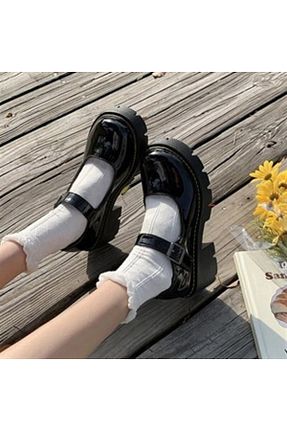 کفش پیاده روی مشکی زنانه چرم اصل DESTİNE - کد 765776089