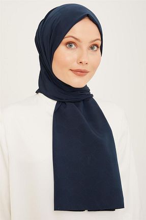 شال سرمه ای زنانه پلی استر Armine - کد 766106696