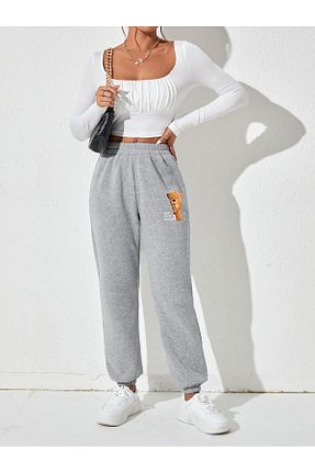 شلوار کرمگن طوسی زنانه رگولار DAXİS Sportwear Company - کد 765410964