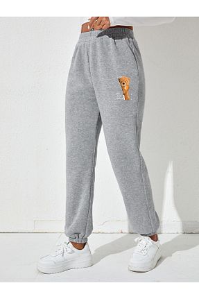 شلوار کرمگن طوسی زنانه رگولار DAXİS Sportwear Company - کد 765410964
