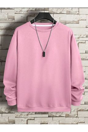 سوئیشرت صورتی بچه گانه ساده Serays moda - کد 766282001
