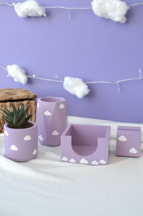 نظم دهنده رو میزی بنفش Bİ DOLU DÜKKAN - کد 766586552