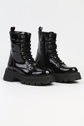 بوت / نیم بوت مشکی زنانه چرم مصنوعی Pierre Cardin - کد 766697456