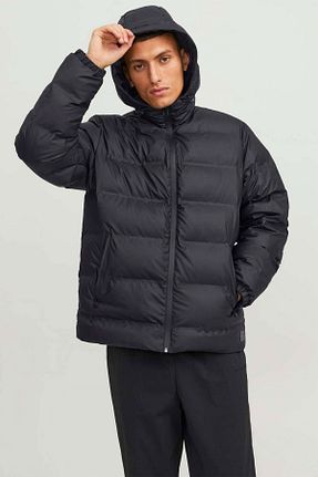 کاپشن مشکی مردانه رگولار Jack & Jones - کد 766792457