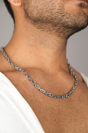 گردنبند استیل ( فولاد ) رنگی مردانه استیل (فولاد) Richard Jewell - کد 767014608
