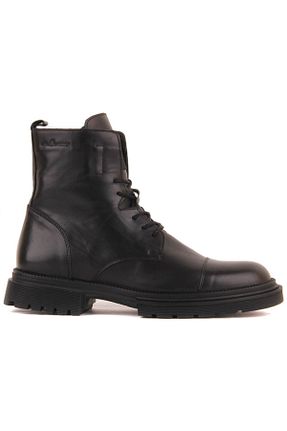 بوت / نیم بوت مشکی مردانه چرم خالص Sail Lakers - کد 461745816