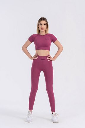 ساق شلواری اسپرت صورتی زنانه بلند GYMXPRO - کد 767333073