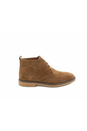 بوت / نیم بوت قهوه ای مردانه چرم خالص Freefoot - کد 767313657