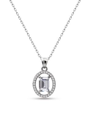 گردنبند نقره زنانه 925 عیار goldberia - کد 746388953
