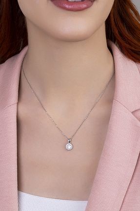 گردنبند نقره زنانه 925 عیار goldberia - کد 748874250